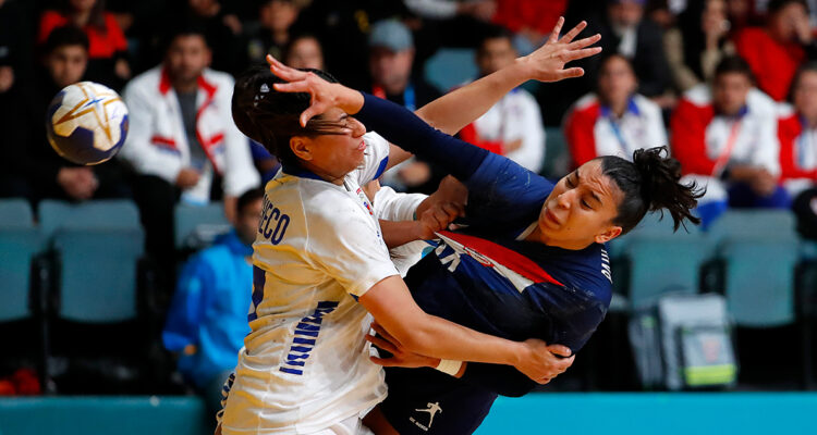 Chile Paraguay balonmano femenino Las Lobas Santiago 2023 bronce