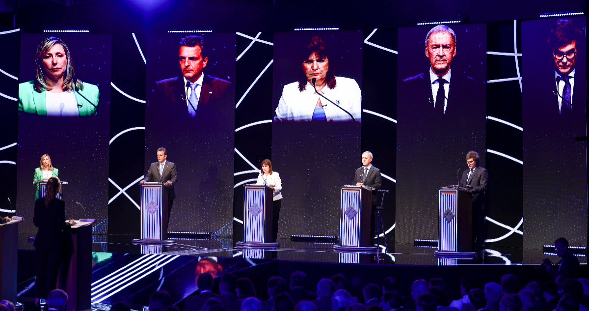 Estos son los cinco candidatos que aspiran a la presidencia de Argentina este próximo domingo