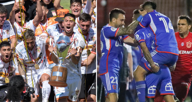 Cobreloa y La U miden fuerza en la Copa Zapping.