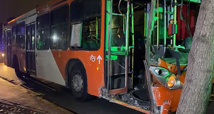 Trabajaba hace 4 meses en la empresa: lo que se sabe del conductor drogado que chocó bus RED