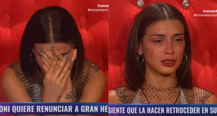 Cony Capelli intentó renunciar nuevamente a Gran Hermano: discusión con “Pancho” colapsó a la jugadora