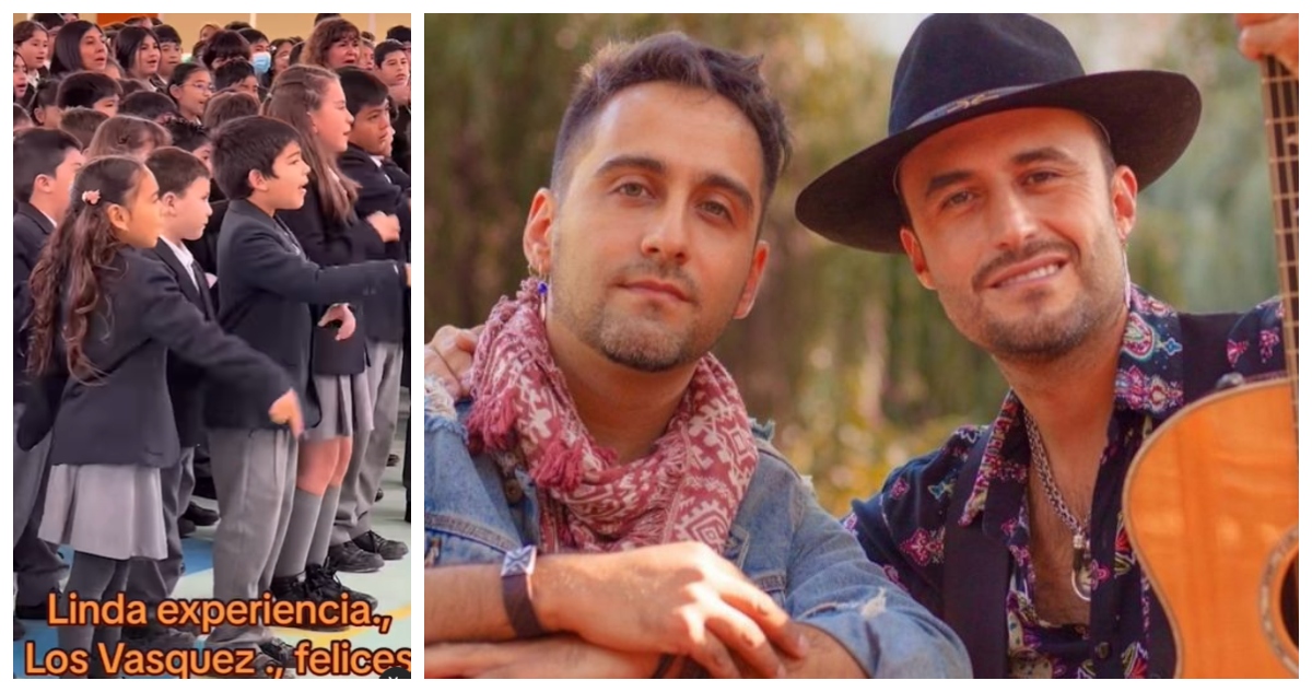 Coro de niños sorprendió a Los Vásquez con emotivo versión de “No me quería” en legua de señas