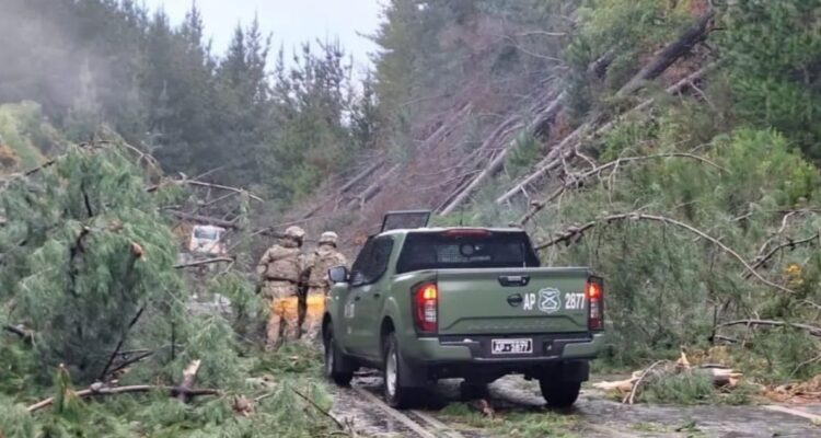 Corte de ruta en Tirúa
