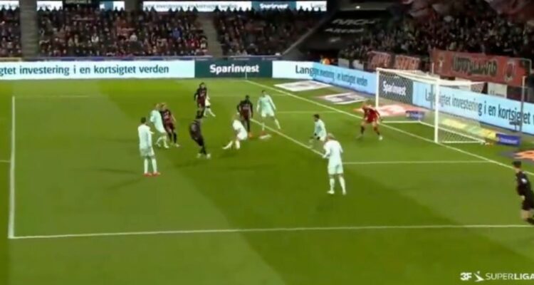 ¡Gol chileno en Europa! Darío Osorio definió con clase en triunfo del Midtjylland por la liga danesa