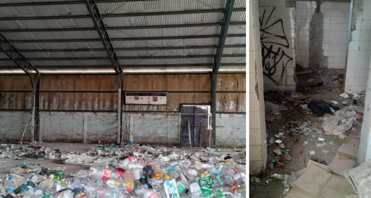 demolición gimnasio Lota