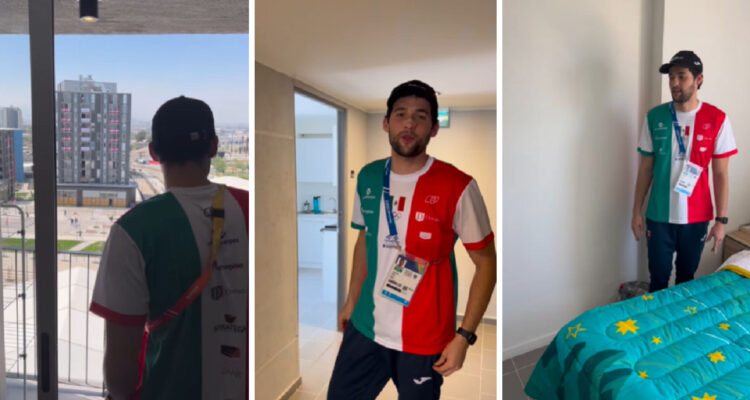 Mexicano Jorge Iga defendió departamentos de Villa Panamericana de Santiago 2023.