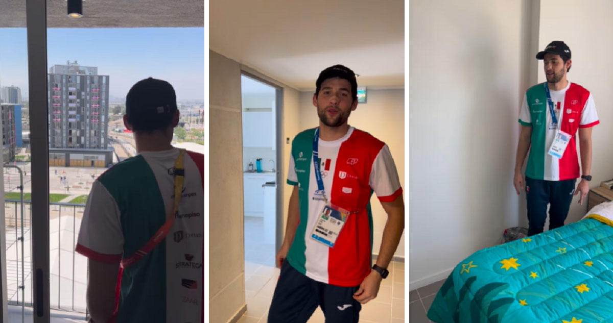 Mexicano Jorge Iga defendió departamentos de Villa Panamericana de Santiago 2023.