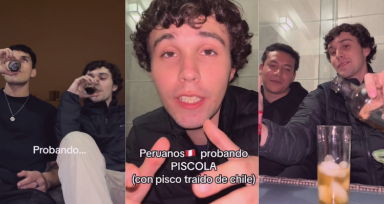 “Un buen brebaje”: Peruanos prueban piscola con pisco chileno y su sorpresiva reacción se vuelve viral