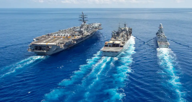 EEUU envía segundo portaaviones y nuevos buques para apoyar a Israel