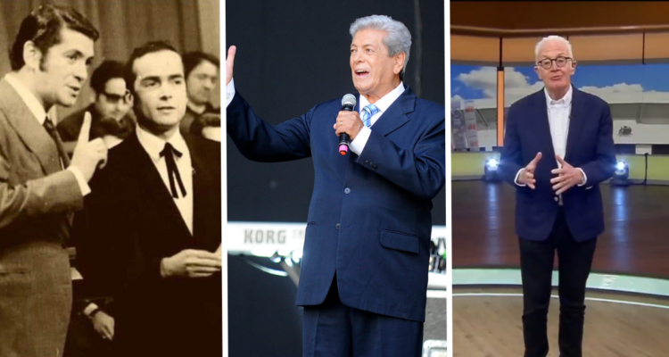 Enrique Maluenda junto a Horacio Saavedra y despedida en vivo de Pedro Carcuro