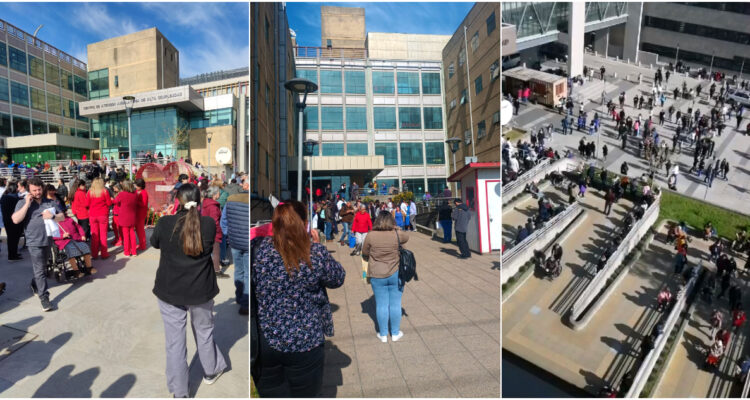 Hospital Higueras aviso bomba