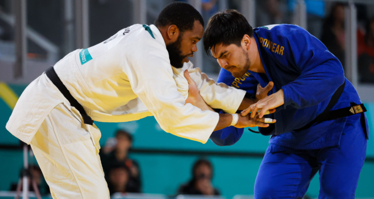 Francisco Solis obtiene plata en Judo +100 kilos en los Panamericanos.