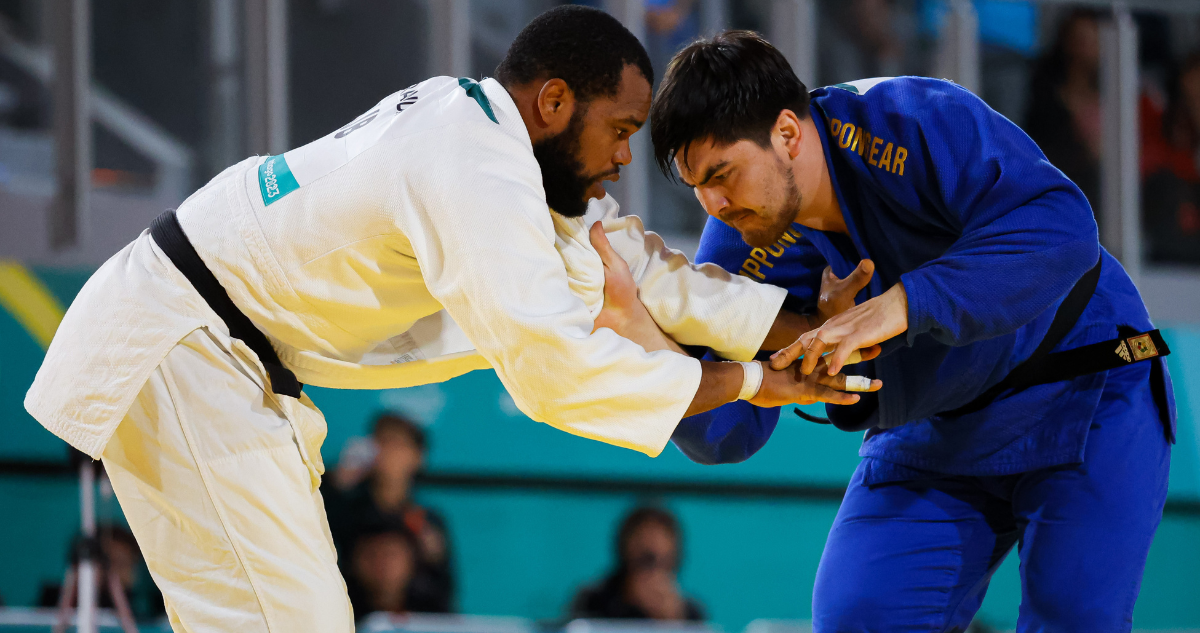 Francisco Solis obtiene plata en Judo +100 kilos en los Panamericanos.