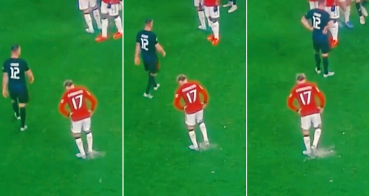 Alejandro Garnacho desata la ira de hinchas con su trampa ante el Copenhague en Champions.