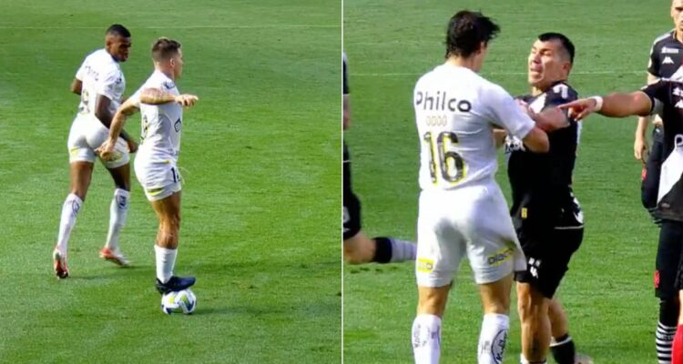 El lujo de Soteldo que sacó de quicio a Gary Medel: Pitbull expulsado por violenta reacción con rival