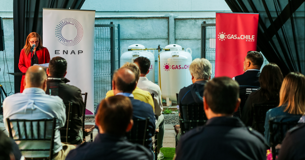 Enap anuncia que inició primera fase de venta de gas a granel y detalla quiénes podrán acceder