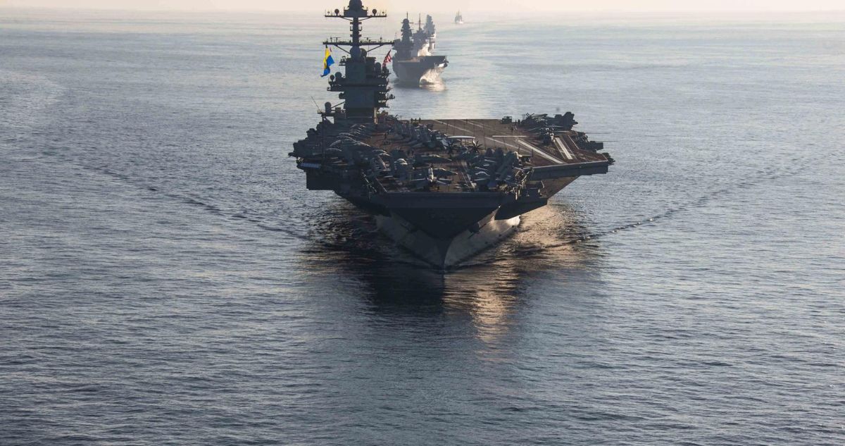 El USS Gerald R. Ford es el portaaviones más grande del mundo