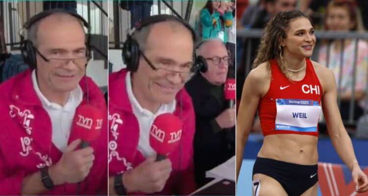 Captura TVN I Santiago 2023 vía Photosport