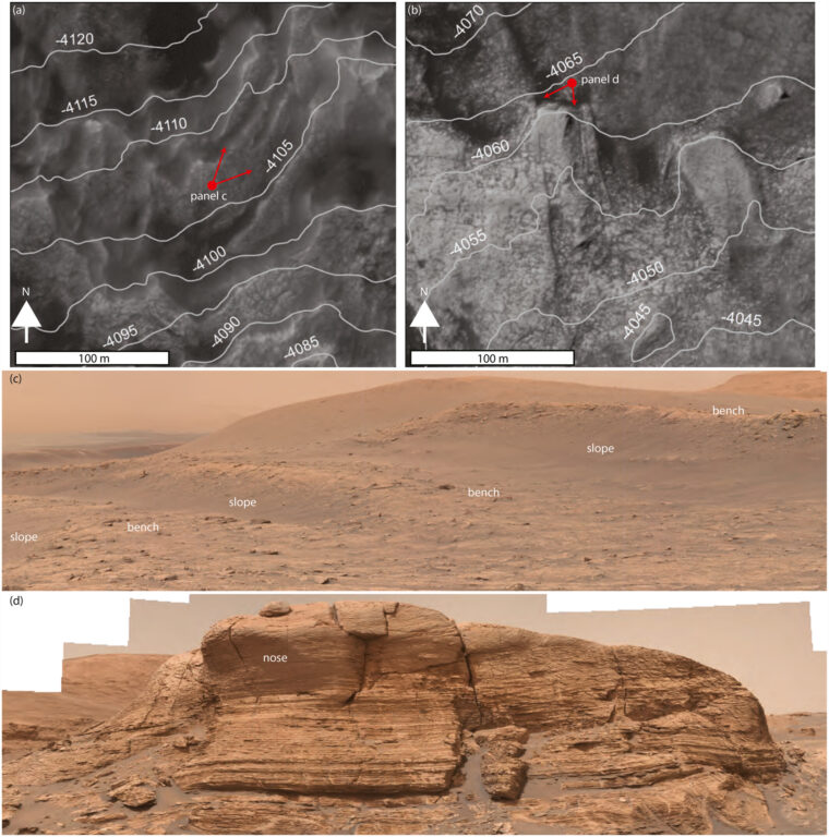 Rover Curiosity encuentra más evidencia de agua en Marte: "Probablemente era un planeta de ríos"