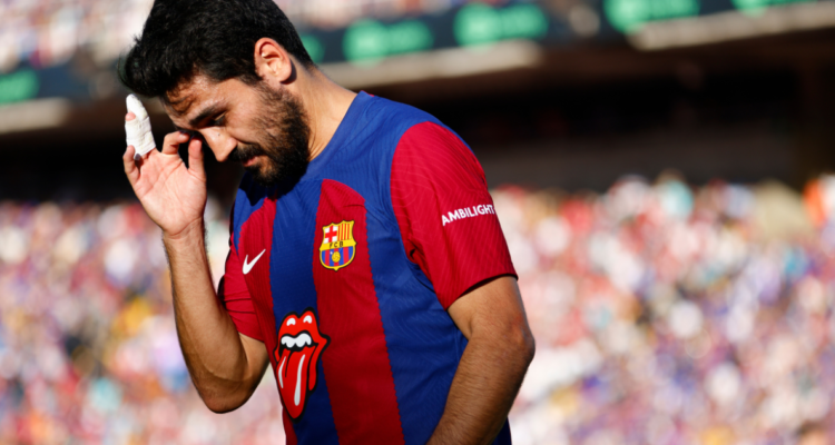 Gündogan estalla tras caer con el Barcelona ante el Real Madrid.