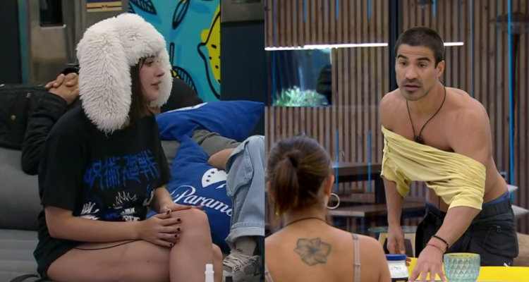 iCata (izquierda) y Sebastián Ramírez (derecha) en Gran Hermano
