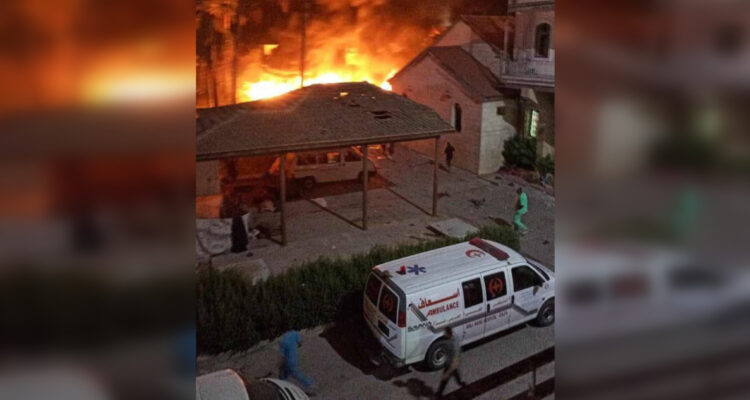 “Una masacre”: Imágenes revelan la gravedad del ataque israelí a hospital de Gaza