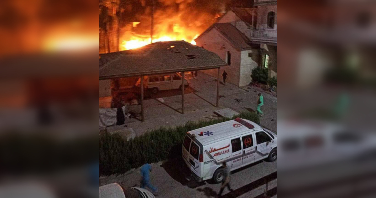 “Una masacre”: Imágenes revelan la gravedad del ataque israelí a hospital de Gaza