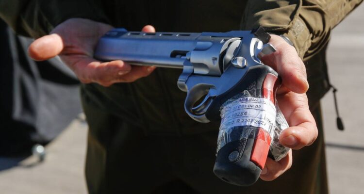Incautación de armas de fuego en la región de Valparaíso aumenta en casi 75% durante 2023