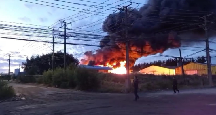 incendio Parque Industrial