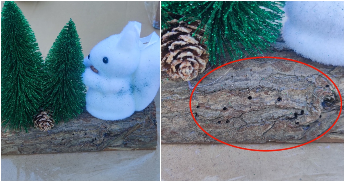 Incineran decoraciones navideñas por riesgo de plagas