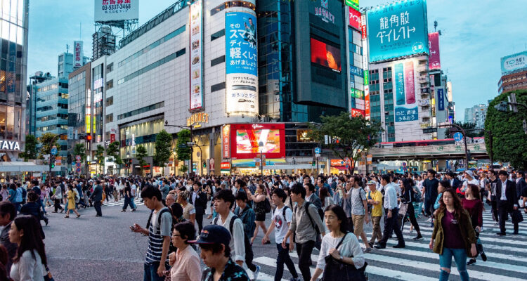 Cruce de Shibuya en Tokio, Japón