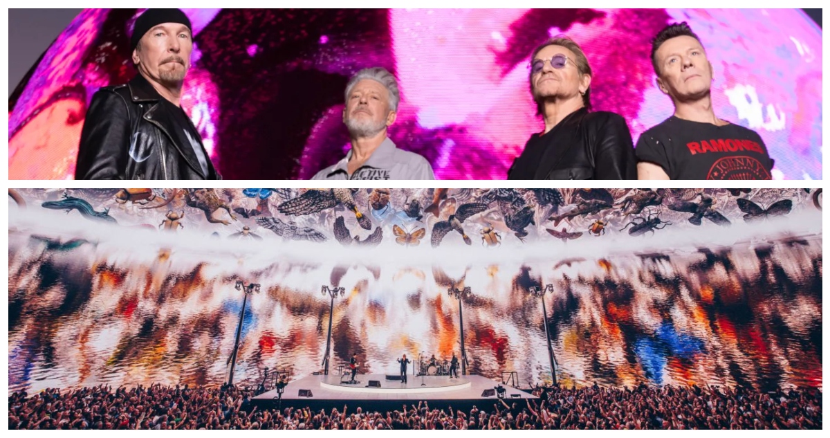 “Insano”: Las impresionantes imágenes del show de U2 en el futurista The Sphere de Las Vegas