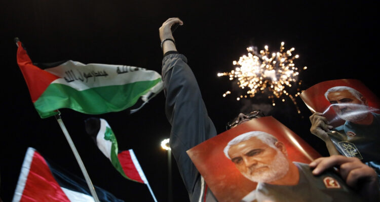 Irán celebra con fuegos artificiales el ataque de las milicias palestinas contra Israel