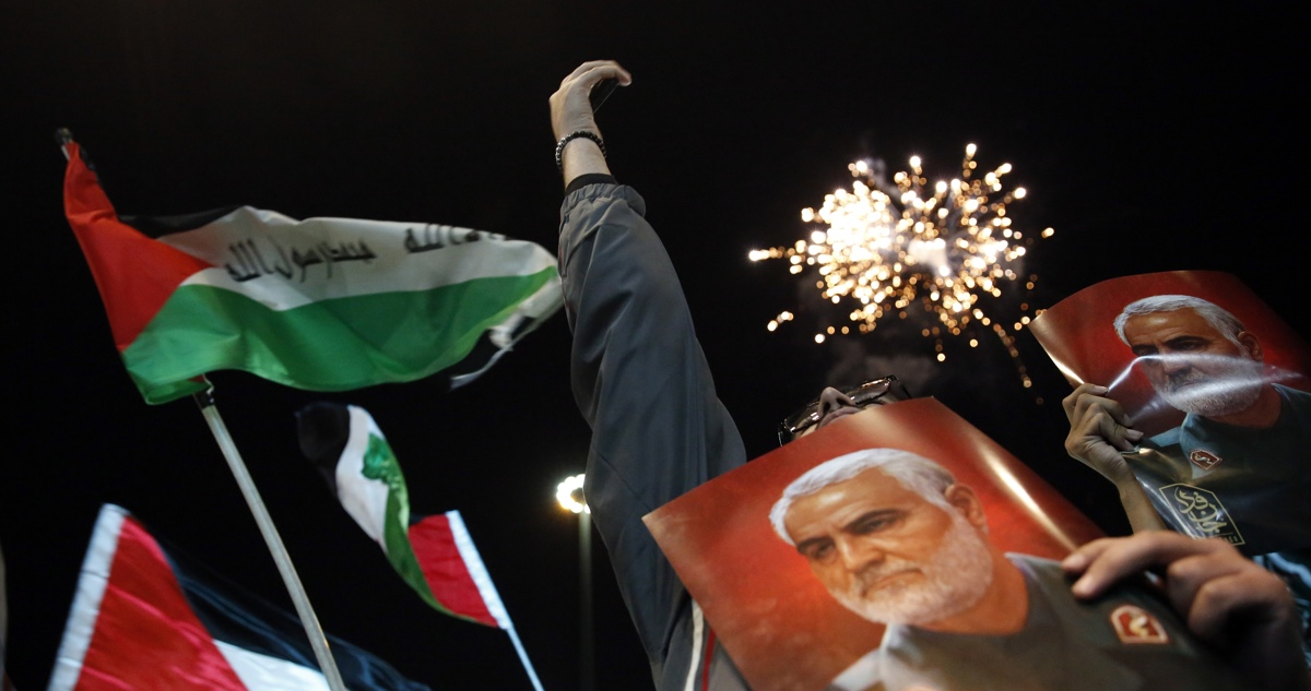 Irán celebra con fuegos artificiales el ataque de las milicias palestinas contra Israel