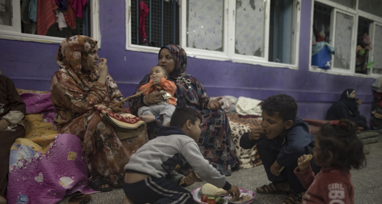 Víctimas de la guerra en la Franja de Gaza.