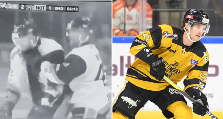 El jugador de Hockey sobre hielo, Adam Johnson, perdió la vida tras el impacto de un patín en su cuello en pleno partido.