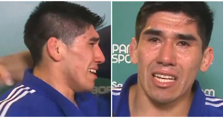 Jorge Pérez llanto en el judo de Santiago 2023