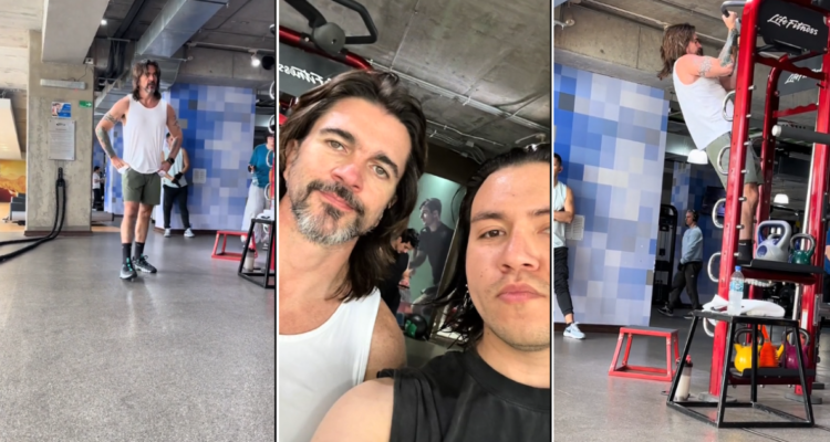 Juanes en gimnasio de Concepción