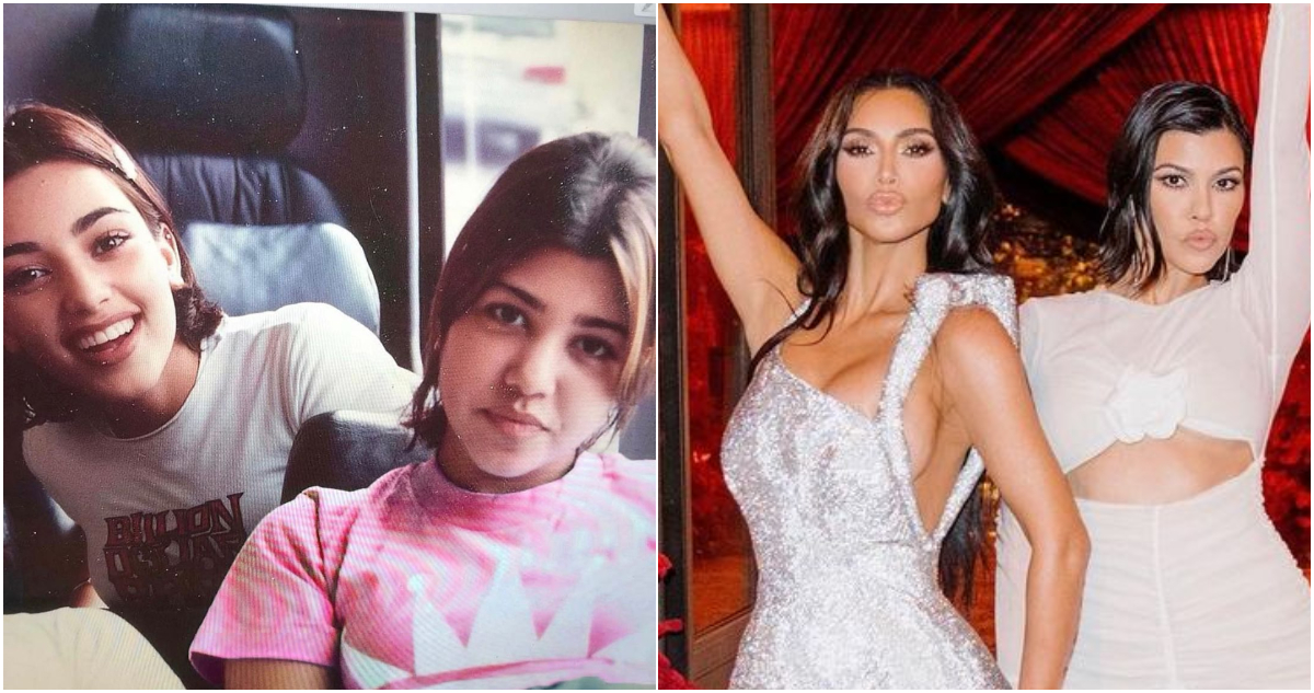 Kim y Kourtney Kardashian