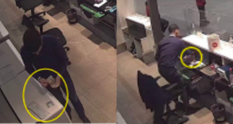 Captura | Cámara de seguridad Latam Airlines