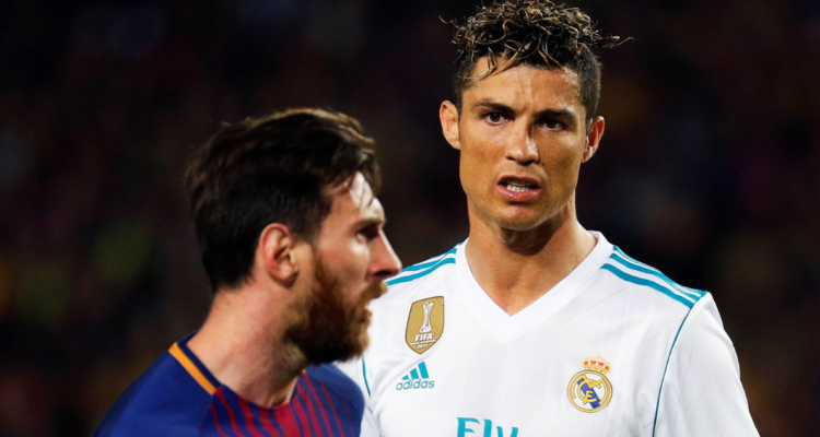 La burla de Cristiano Ronaldo a Lionel Messi tras el octavo balón de oro de La Pulga.