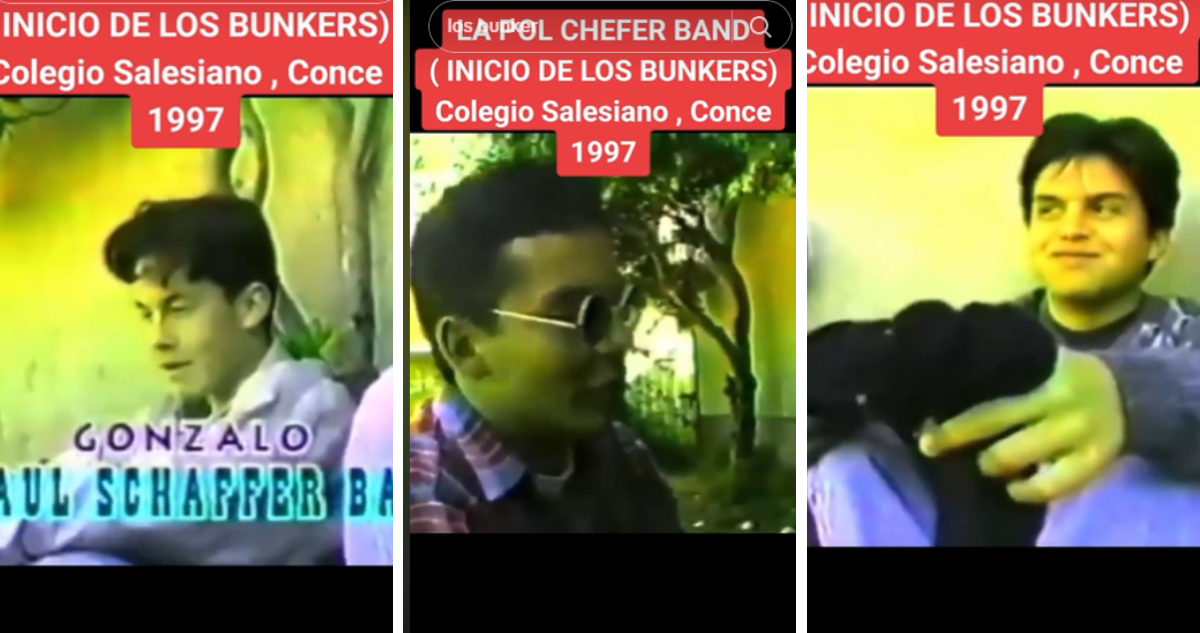 Se llamaban “La Paul Shaffer Band”: Viralizan video de integrantes de Los Bunkers en su época escolar