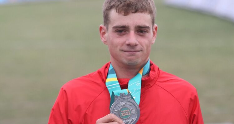 Martin Vidaurre y su tristeza por la medalla de plata en Santiago 2023