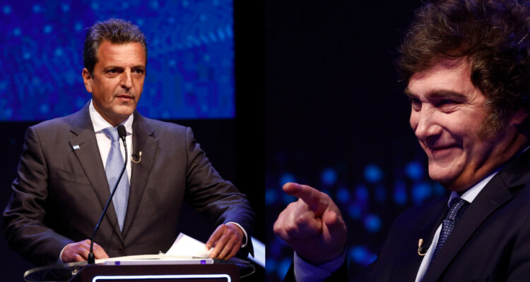 “El argentino más importante de la historia”: el micrófono cerrado de Massa que sacó de quicio a Milei