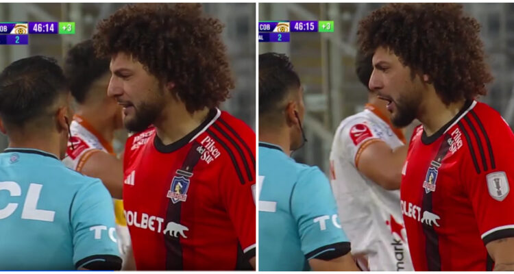 Maximiliano Falcón insultos a árbitro