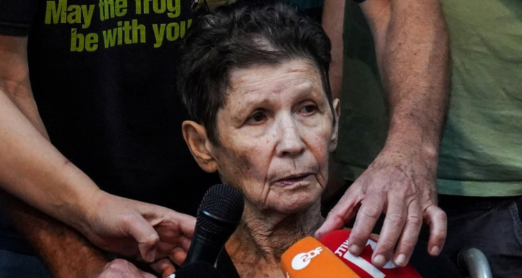 mujer liberada por Hamás