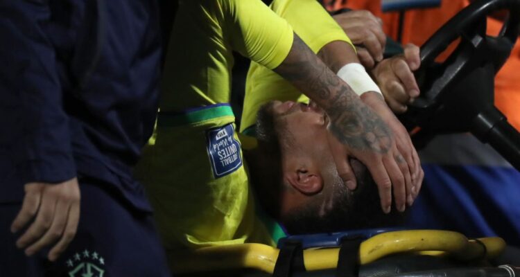 Neymar y su grave lesión en las Eliminatorias