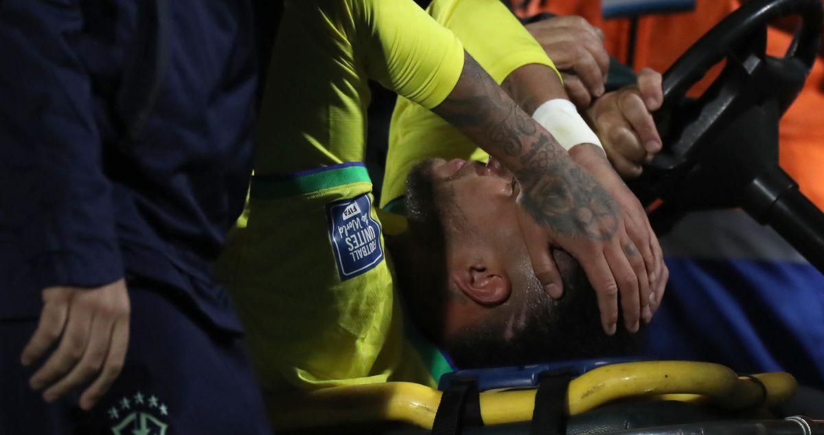 Neymar y su grave lesión en las Eliminatorias