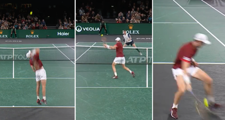 Nicolás Jarry es destacado por el ATP en el duelo ante Bublik.