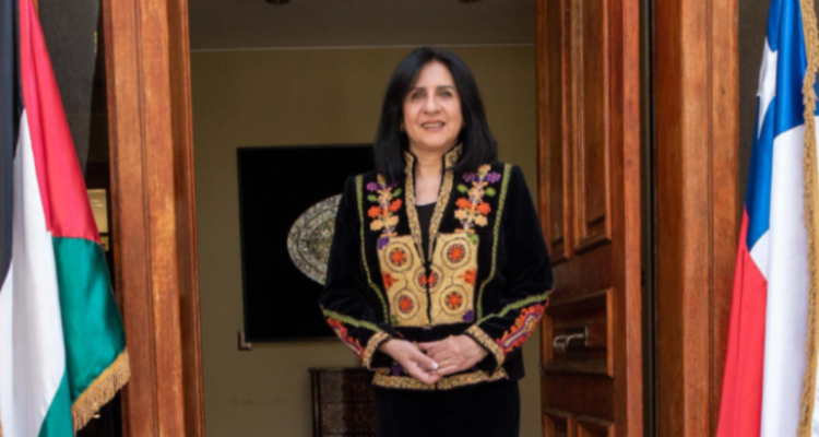 Vera Baboun, embajadora de Palestina